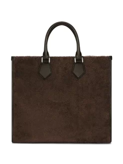 Hombre Dolce & Gabbana Bolso Shopper Con Placa Del Logo -Masculina Moda Tienda 19173157 43485580 1000