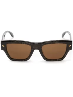 Hombre Alexander McQueen Gafas De Sol Con Logo En Relieve