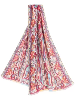 Hombre ETRO Fular Con Estampado De Cachemira