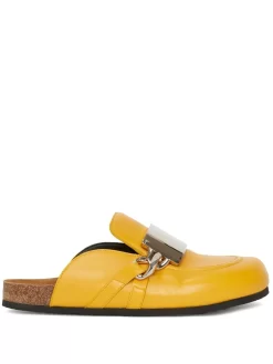 Hombre JW Anderson Mocasines Con Detalle De Cadena