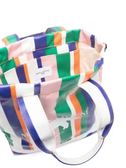 Hombre Maison Kitsuné Bolso Shopper Stripes N/S -Masculina Moda Tienda 19277965 44411691 1000