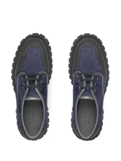 Hombre Gucci Zapatos Con Logo GG Grande -Masculina Moda Tienda 19282258 42284731 1000