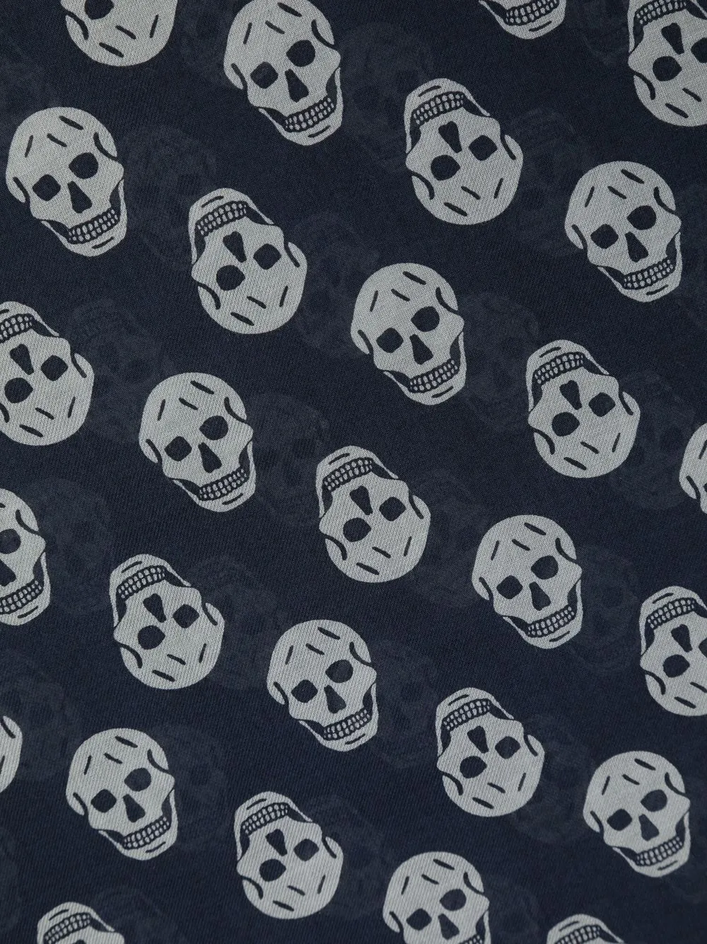 Hombre Alexander McQueen Fular Con Calavera Estampada 4 Hombre Alexander McQueen Fular Con Calavera Estampada - Imagen 3