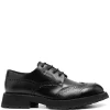 Hombre Alexander McQueen Zapatos Con Cordones Y Cierre Brogue