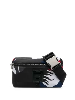 Hombre Ferrari Riñonera Con Estampado En Jacquard