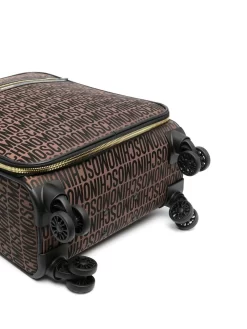 Hombre Moschino Maleta De Cuatro Ruedas Con Logo Estampado -Masculina Moda Tienda 19302682 44140146 1000