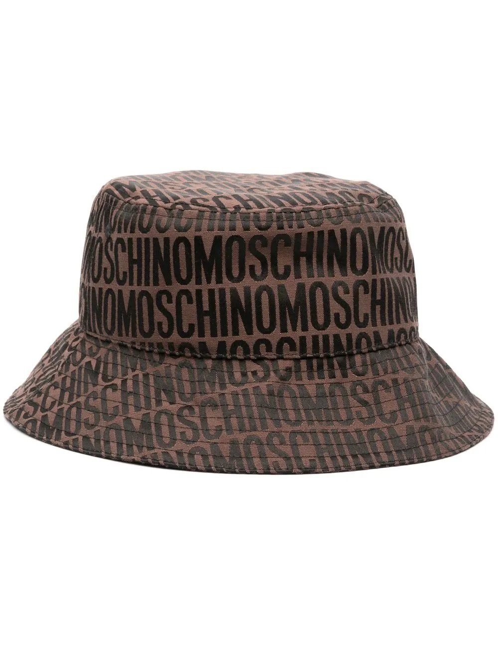 Hombre Moschino Sombrero De Pescador Con Logo 3 Hombre Moschino Sombrero De Pescador Con Logo