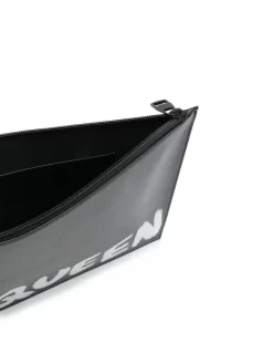 Hombre Alexander McQueen Bolso De Mano Con Logo Estampado -Masculina Moda Tienda 19347280 42497297 1000