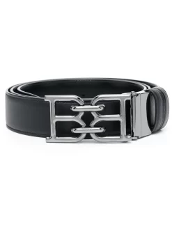 Hombre Bally Cinturón Con Hebilla Del Logo