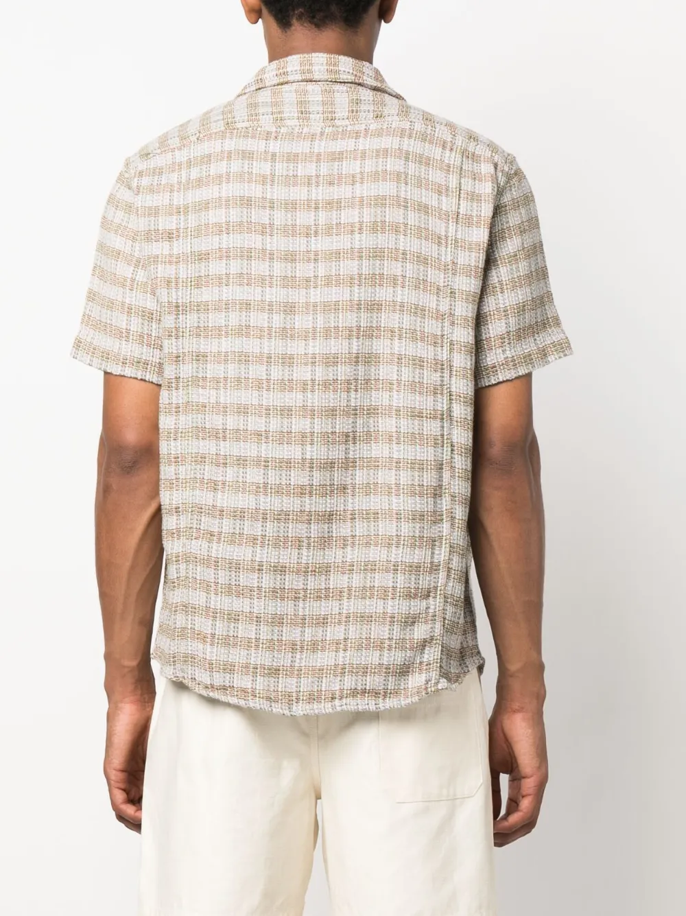 Hombre Corridor Camisa A Rayas De Manga Corta 6 Hombre Corridor Camisa A Rayas De Manga Corta - Imagen 4