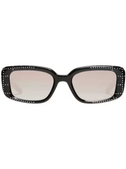 Hombre Gentle Monster Gafas De Sol Con Gemas Y Montura Cuadrada