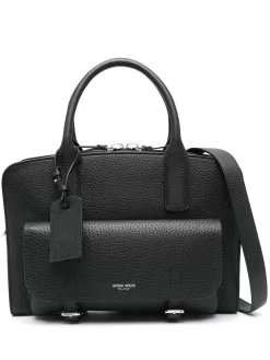 Hombre Giorgio Armani Maletín Para Portátil Texturizado