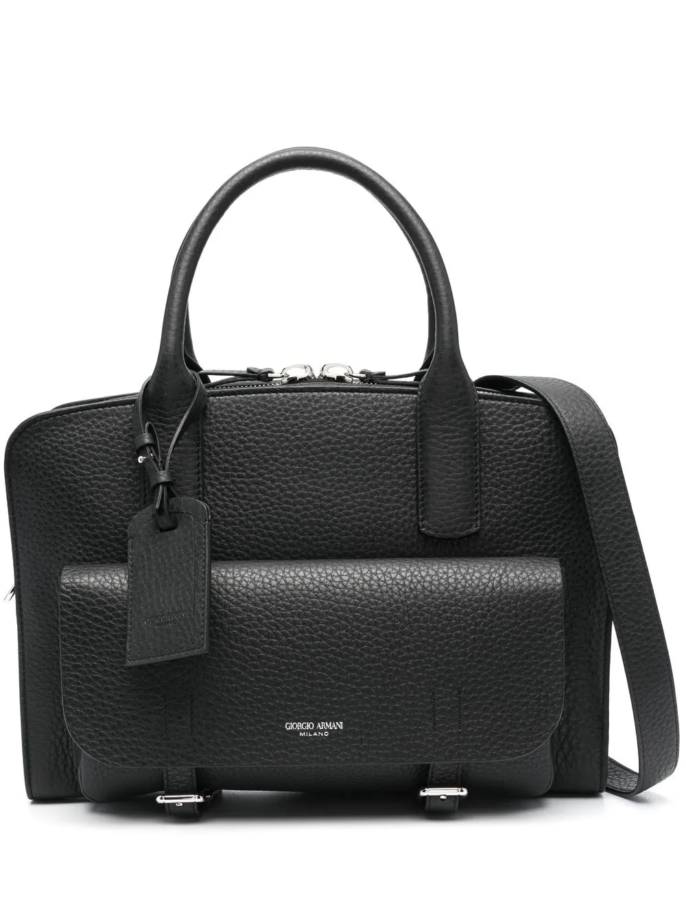 Hombre Giorgio Armani Maletín Para Portátil Texturizado 3 Hombre Giorgio Armani Maletín Para Portátil Texturizado