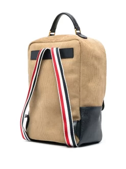 Hombre Thom Browne Mochila Con Parche Del Logo -Masculina Moda Tienda 19421563 43371256 1000