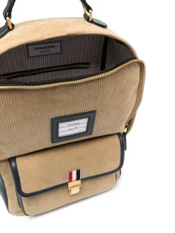 Hombre Thom Browne Mochila Con Parche Del Logo -Masculina Moda Tienda 19421563 43371261 1000