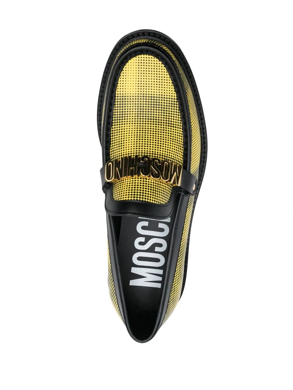 Hombre Moschino Mocasines Con Placa Del Logo 6 Hombre Moschino Mocasines Con Placa Del Logo - Imagen 4
