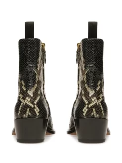 Hombre Bally Botines Vegas Con Estampado De Piel De Pitón -Masculina Moda Tienda 19519634 45170218 1000