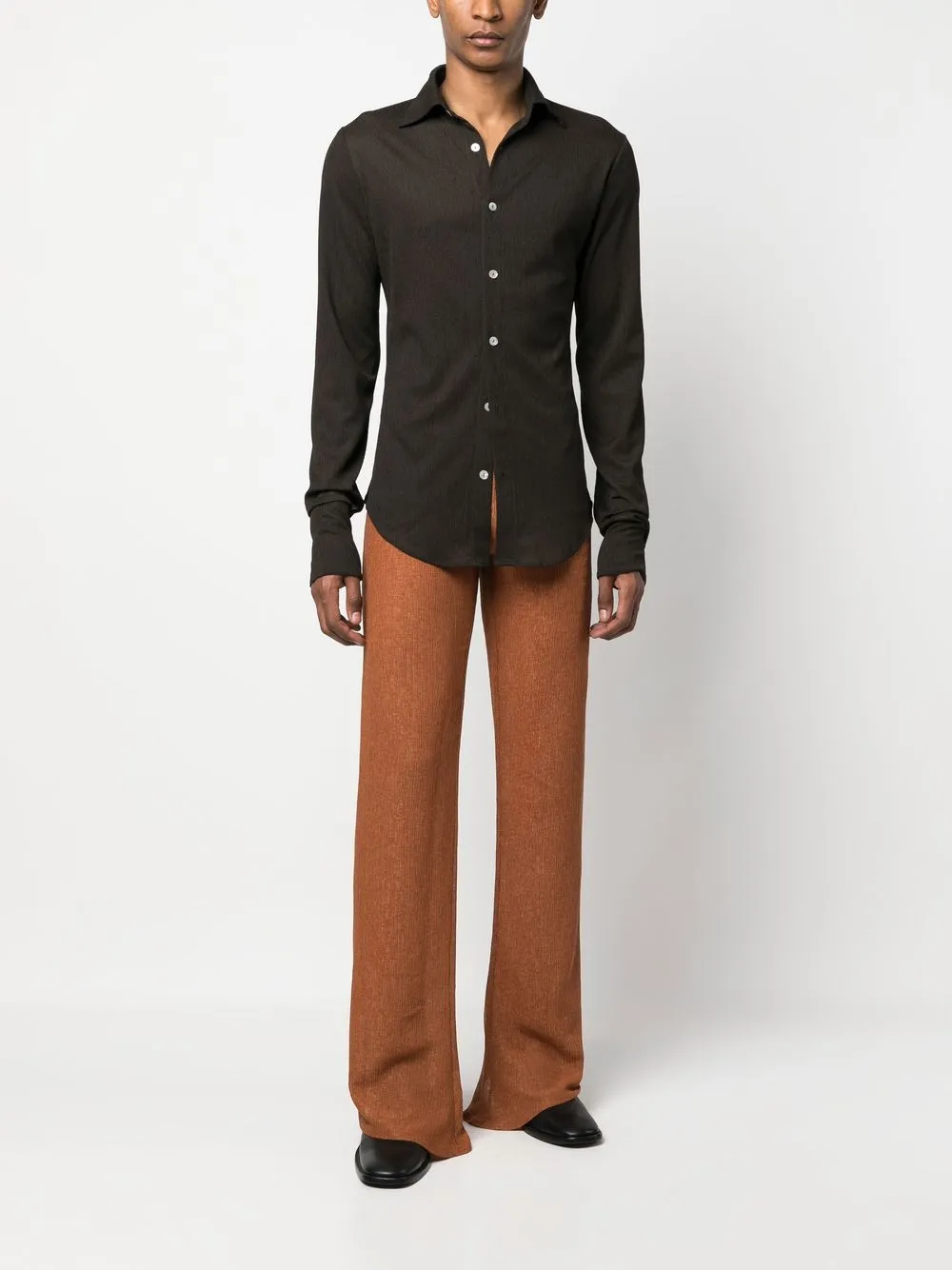 Hombre Ludovic De Saint Sernin Camisa Con Botones 4 Hombre Ludovic De Saint Sernin Camisa Con Botones - Imagen 2