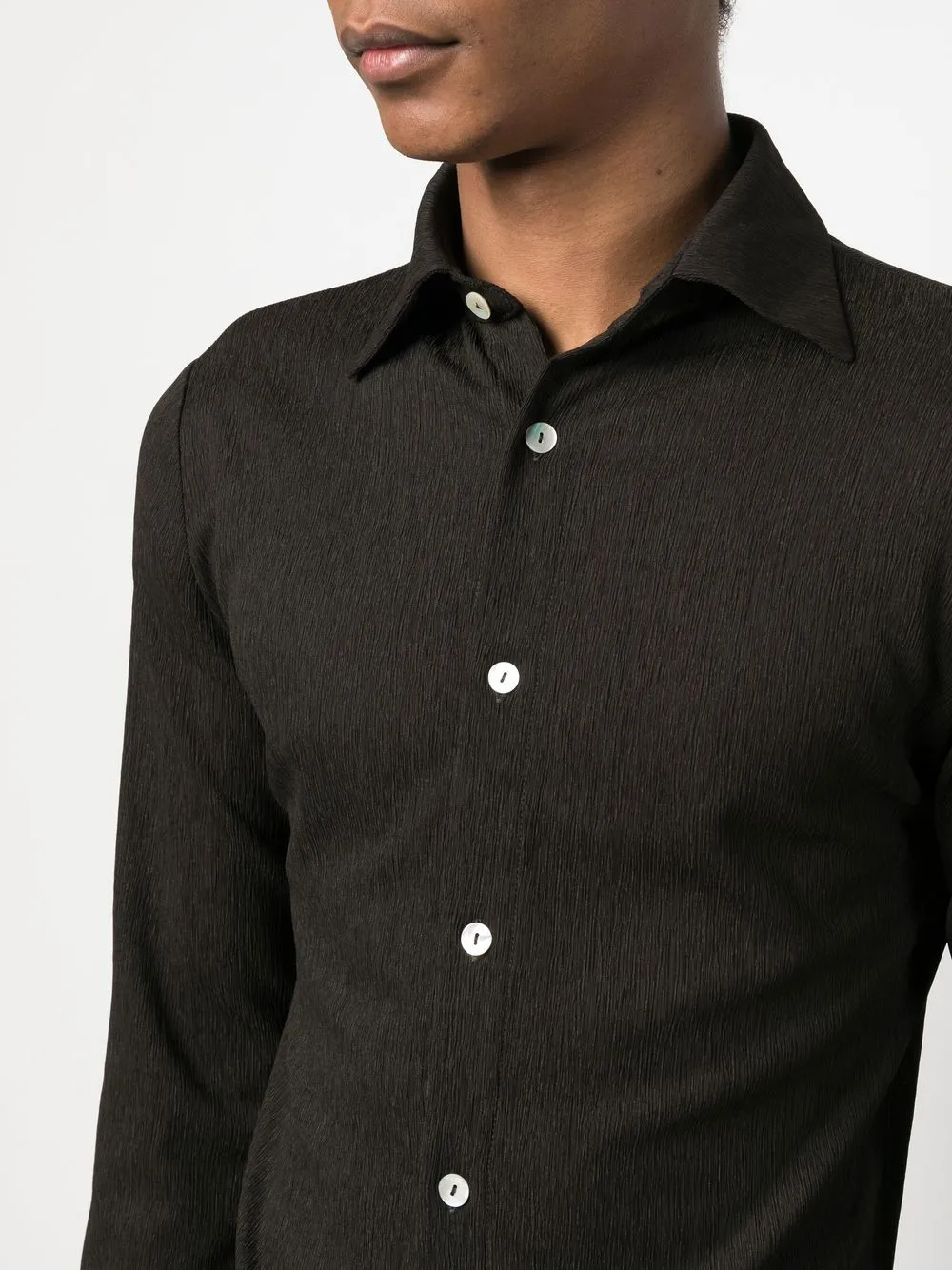 Hombre Ludovic De Saint Sernin Camisa Con Botones 8 Hombre Ludovic De Saint Sernin Camisa Con Botones - Imagen 6