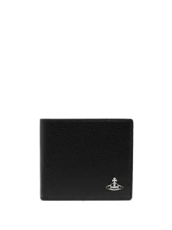 Hombre Vivienne Westwood Cartera Orb Con Placa Del Logo