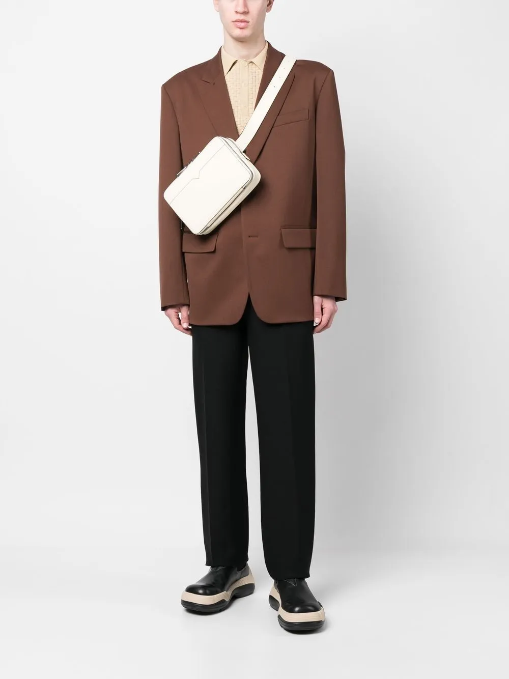 Hombre Valextra Riñonera Con Cremalleras 4 Hombre Valextra Riñonera Con Cremalleras - Imagen 2