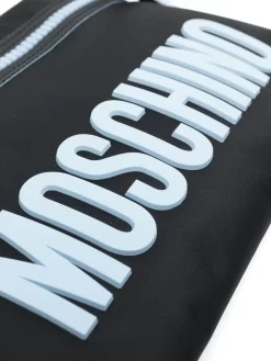 Hombre Moschino Bolso De Mano Con Logo Y Cremallera -Masculina Moda Tienda 19663484 44037078 1000