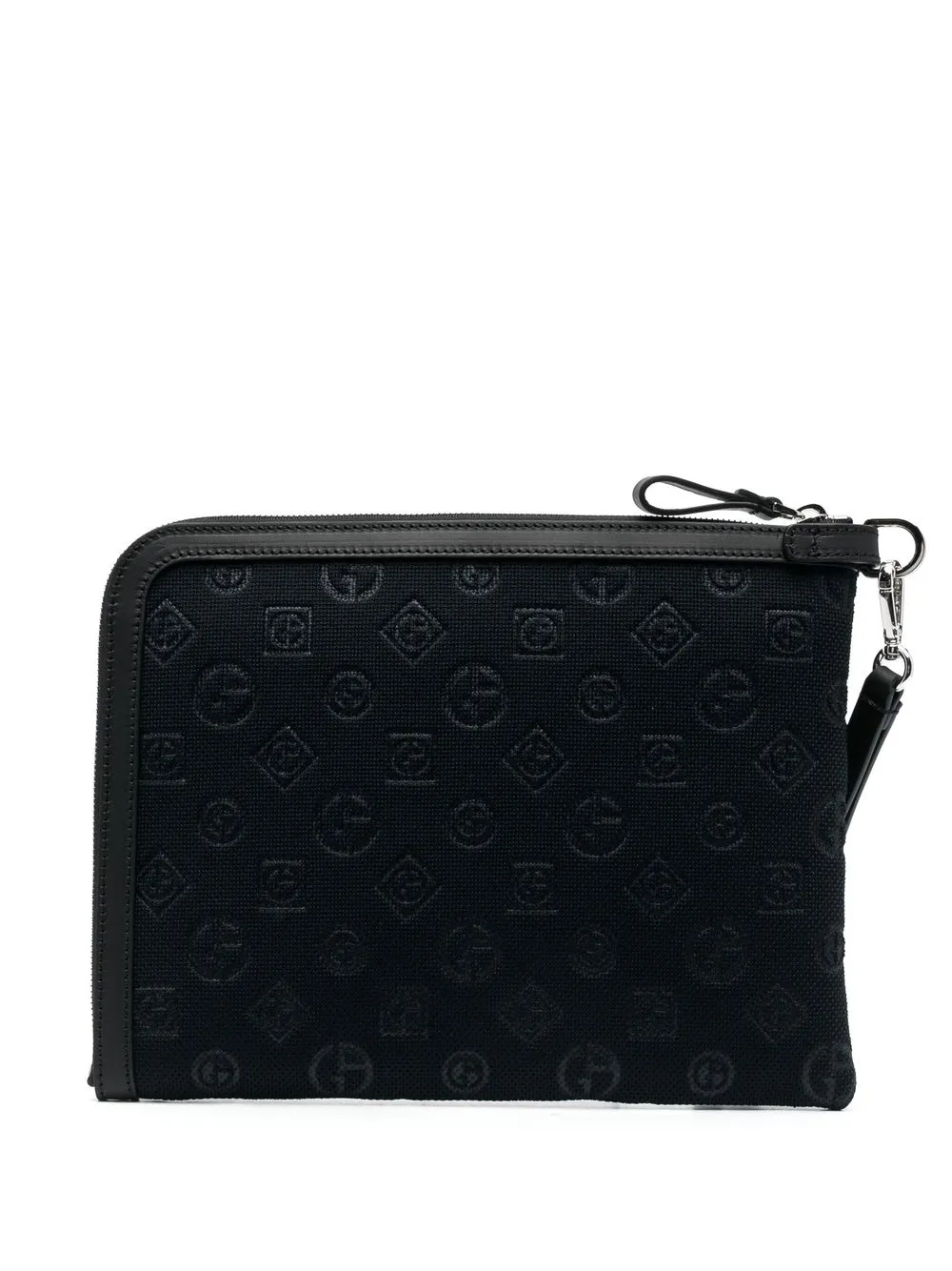 Hombre Giorgio Armani Funda Para Portátil Con Monograma En Relieve 4 Hombre Giorgio Armani Funda Para Portátil Con Monograma En Relieve - Imagen 2