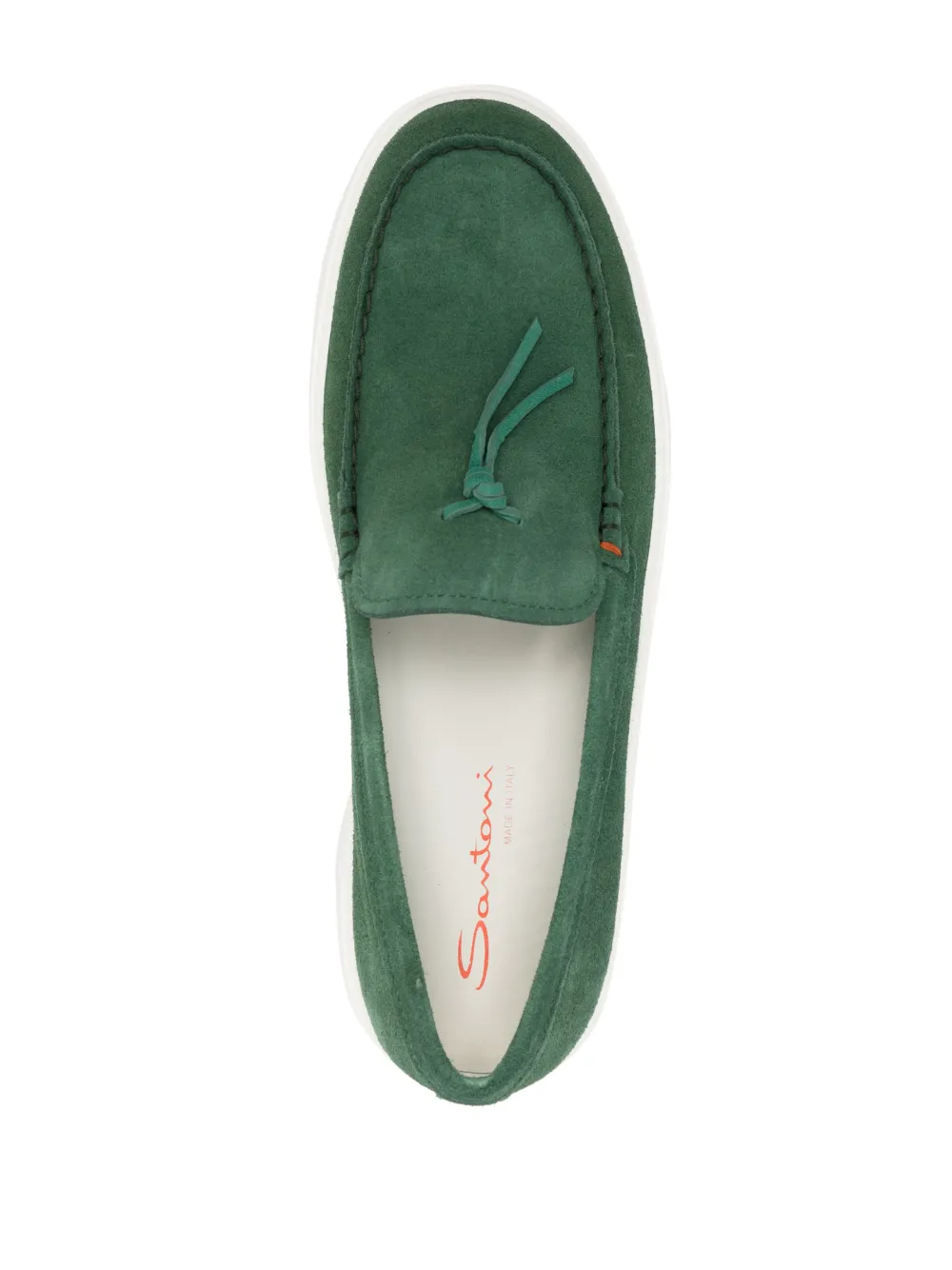 Hombre Santoni Zapatos Náuticos Bergen Con Puntera De Almendra 6 Hombre Santoni Zapatos Náuticos Bergen Con Puntera De Almendra - Imagen 4