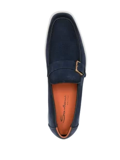 Hombre Santoni Zapatos Monk Dread Con Puntera Cuadrada -Masculina Moda Tienda 19733064 45107681 1000