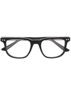Hombre Montblanc Gafas Con Montura Cuadrada Y Logo