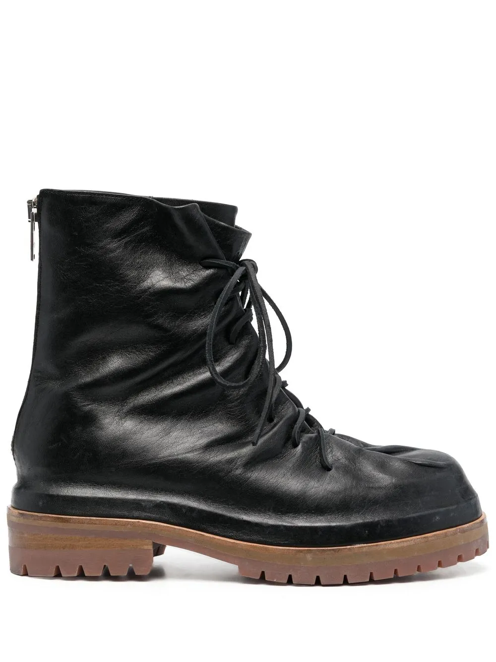 Hombre 424 Botines Con Cordones Y Efecto Arrugado 3 Hombre 424 Botines Con Cordones Y Efecto Arrugado