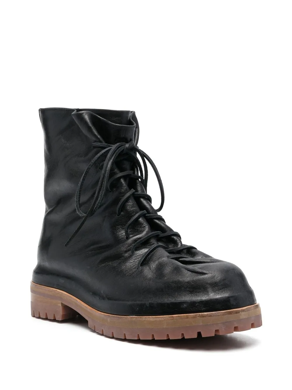 Hombre 424 Botines Con Cordones Y Efecto Arrugado 4 Hombre 424 Botines Con Cordones Y Efecto Arrugado - Imagen 2