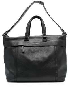 Hombre Orciani Bolso Shopper Con Placa Del Logo