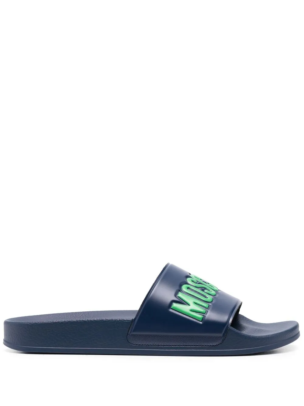 Hombre Moschino Sandalias Con Logo En Relieve 3 Hombre Moschino Sandalias Con Logo En Relieve