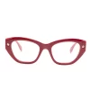 Hombre Alexander McQueen Eyewear Cat-eye Frame Glasses