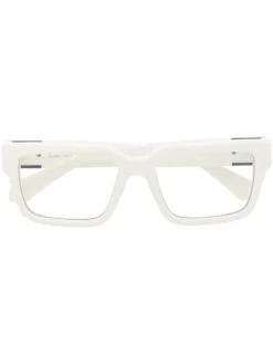 Hombre Off-White Gafas Optical Style 15 Con Montura Cuadrada