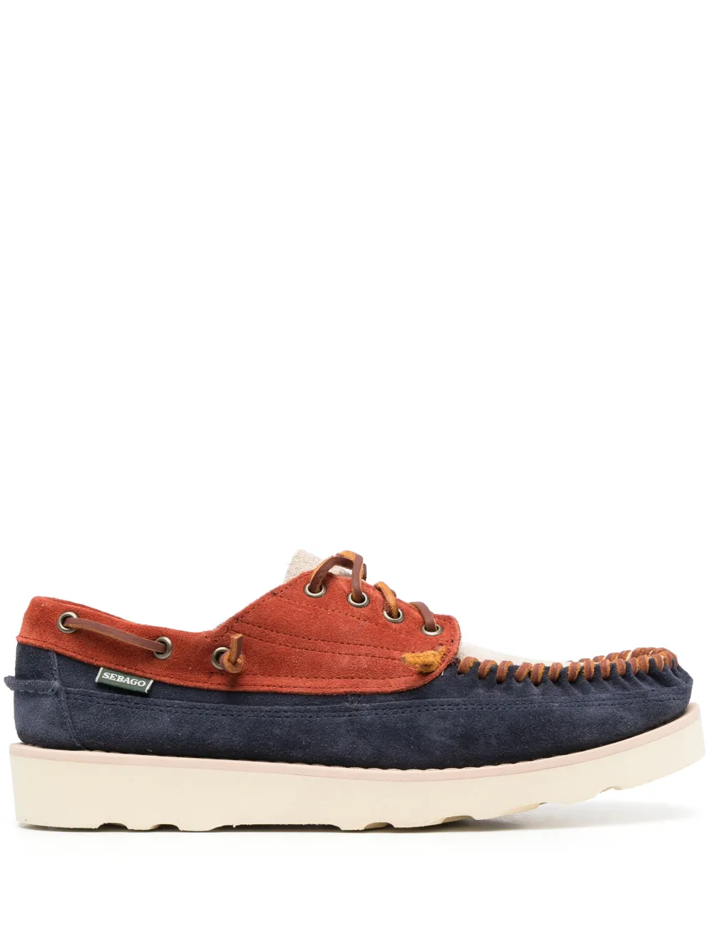 Hombre Sebago Zapatos Náuticos Con Diseño Colour Block 3 Hombre Sebago Zapatos Náuticos Con Diseño Colour Block