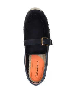 Hombre Santoni Alpargatas Con Detalle De Hebilla -Masculina Moda Tienda 19878393 44775001 1000