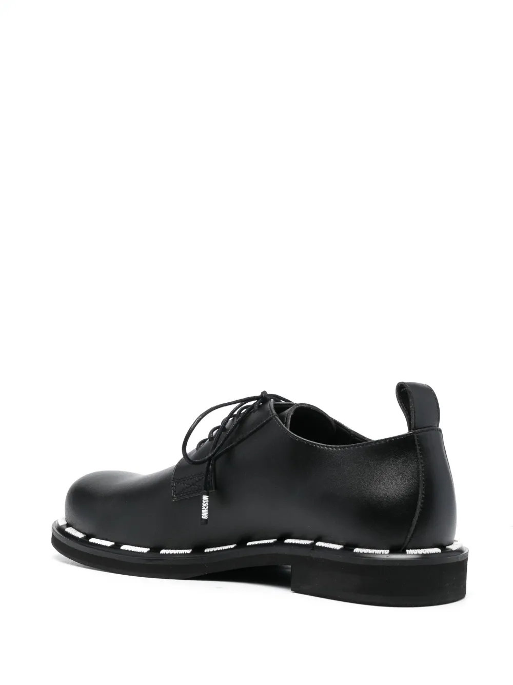 Hombre Moschino Zapatos Derby Con Logo Estampado 5 Hombre Moschino Zapatos Derby Con Logo Estampado - Imagen 3