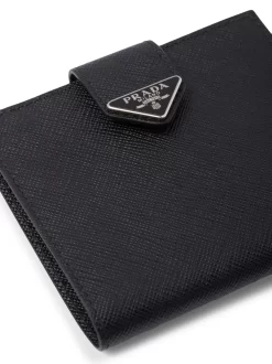 Hombre Prada Cartera Con Placa Del Logo -Masculina Moda Tienda 19915631 44666308 1000