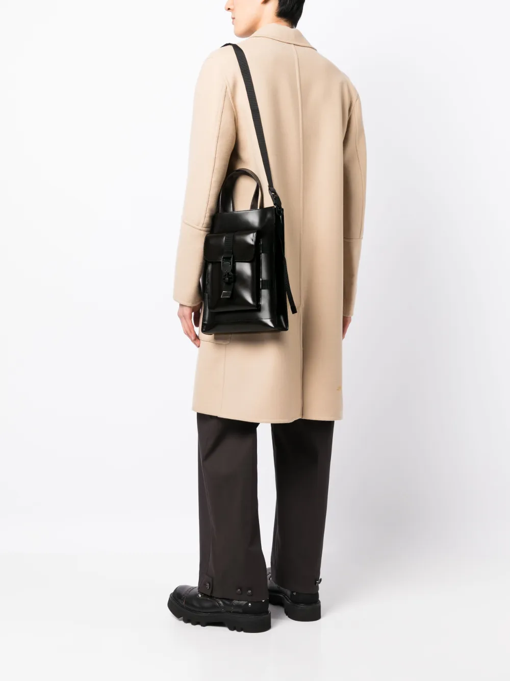 Hombre Makavelic Bolso De Hombro Con Logo En Relieve 4 Hombre Makavelic Bolso De Hombro Con Logo En Relieve - Imagen 2