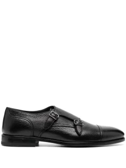 Hombre Henderson Baracco Zapatos Monk Con Hebilla Lateral