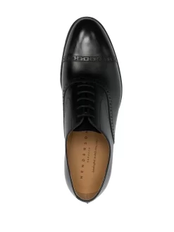Hombre Henderson Baracco Zapatos Oxford Con Acabado Pulido -Masculina Moda Tienda 19992203 45108717 1000