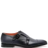 Hombre Santoni Zapatos Con Hebilla Doble -Masculina Moda Tienda 20003709 45288247 1000