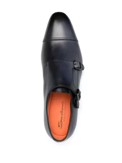 Hombre Santoni Zapatos Con Hebilla Doble -Masculina Moda Tienda 20003709 45288266 1000
