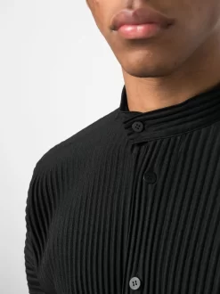 Hombre Homme Plissé Issey Miyake Camisa De Canalé 11 Hombre Homme Plissé Issey Miyake Camisa De Canalé -Masculina Moda Tienda 20041038 45100439 1000
