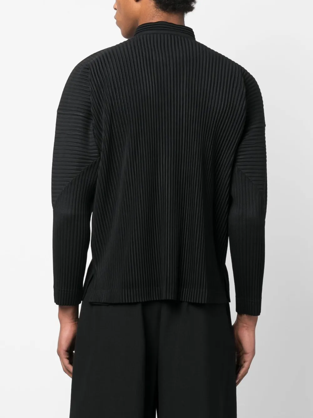 Hombre Homme Plissé Issey Miyake Camisa De Canalé 6 Hombre Homme Plissé Issey Miyake Camisa De Canalé - Imagen 4