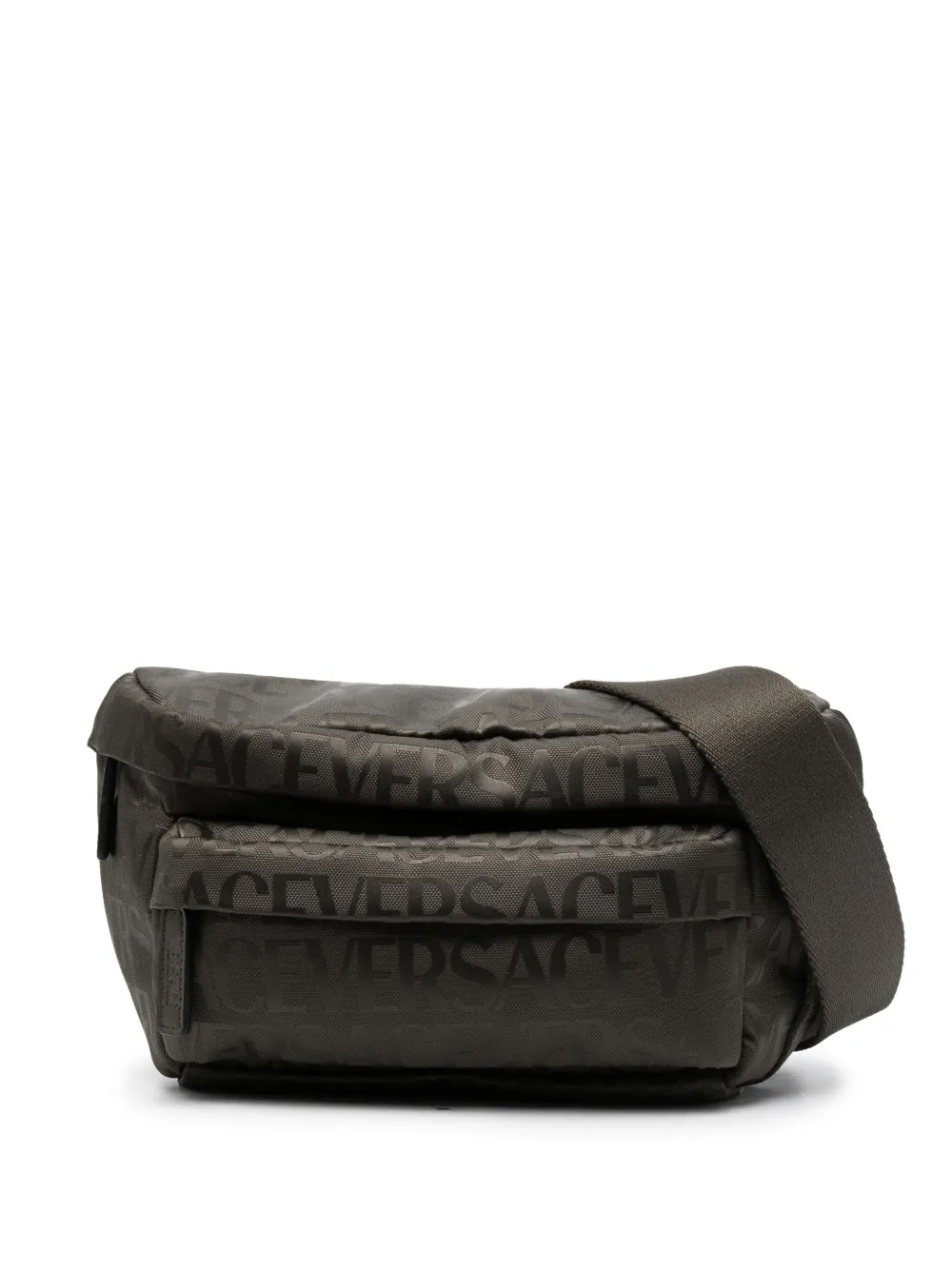 Hombre Versace Riñonera Con Logo Estampado Y Cremallera 3 Hombre Versace Riñonera Con Logo Estampado Y Cremallera