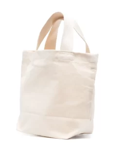 Hombre CAFÉ KITSUNÉ Bolso Shopper Con Eslogan Estampado -Masculina Moda Tienda 20084611 45240142 1000