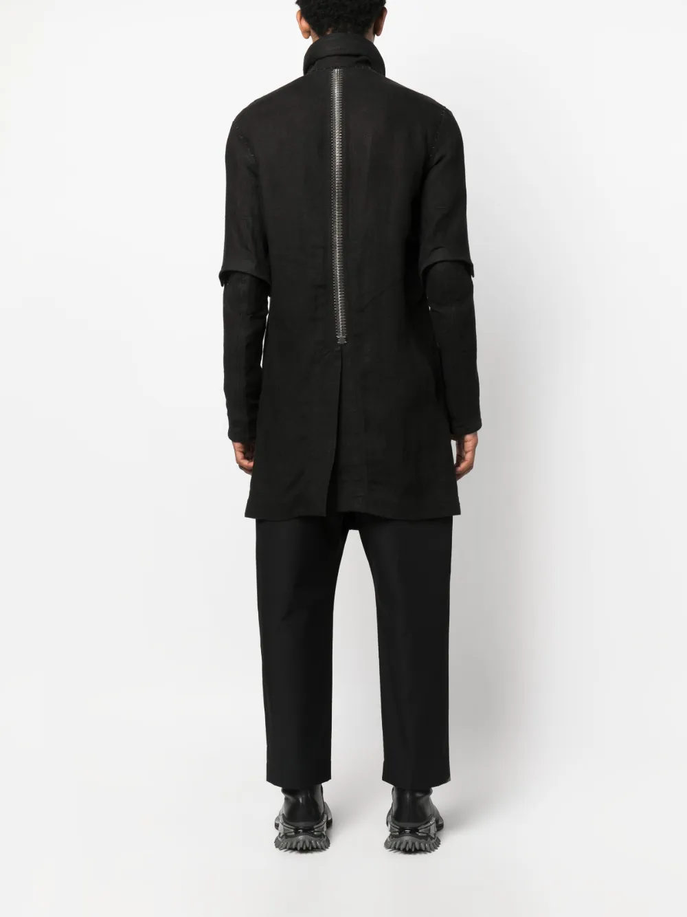 Hombre Isaac Sellam Experience Gabardina Con Detalle De Cremallera 6 Hombre Isaac Sellam Experience Gabardina Con Detalle De Cremallera - Imagen 4